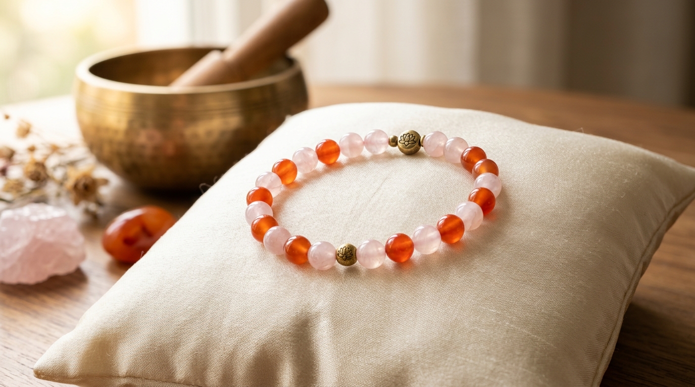 Rose Quartz & Carnelian Meditation