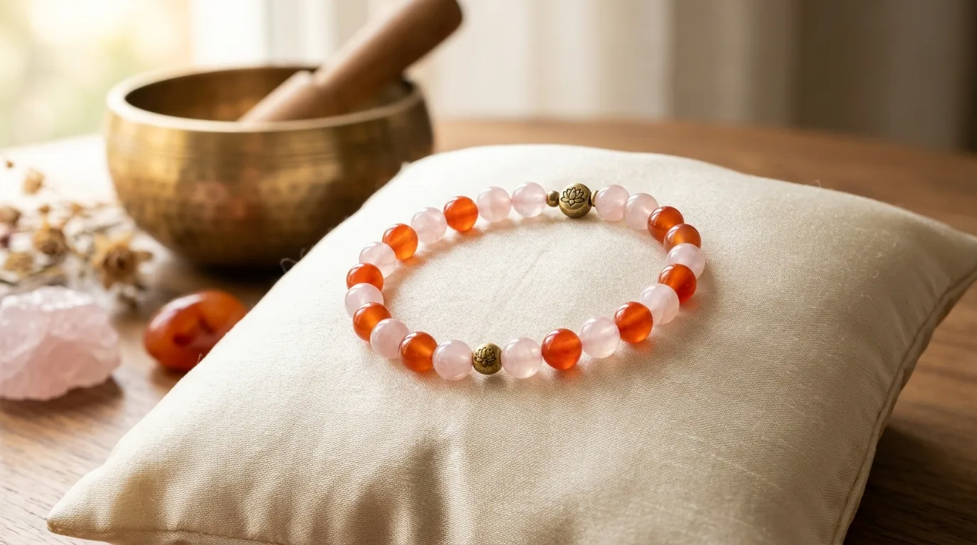 Rose Quartz & Carnelian Meditation