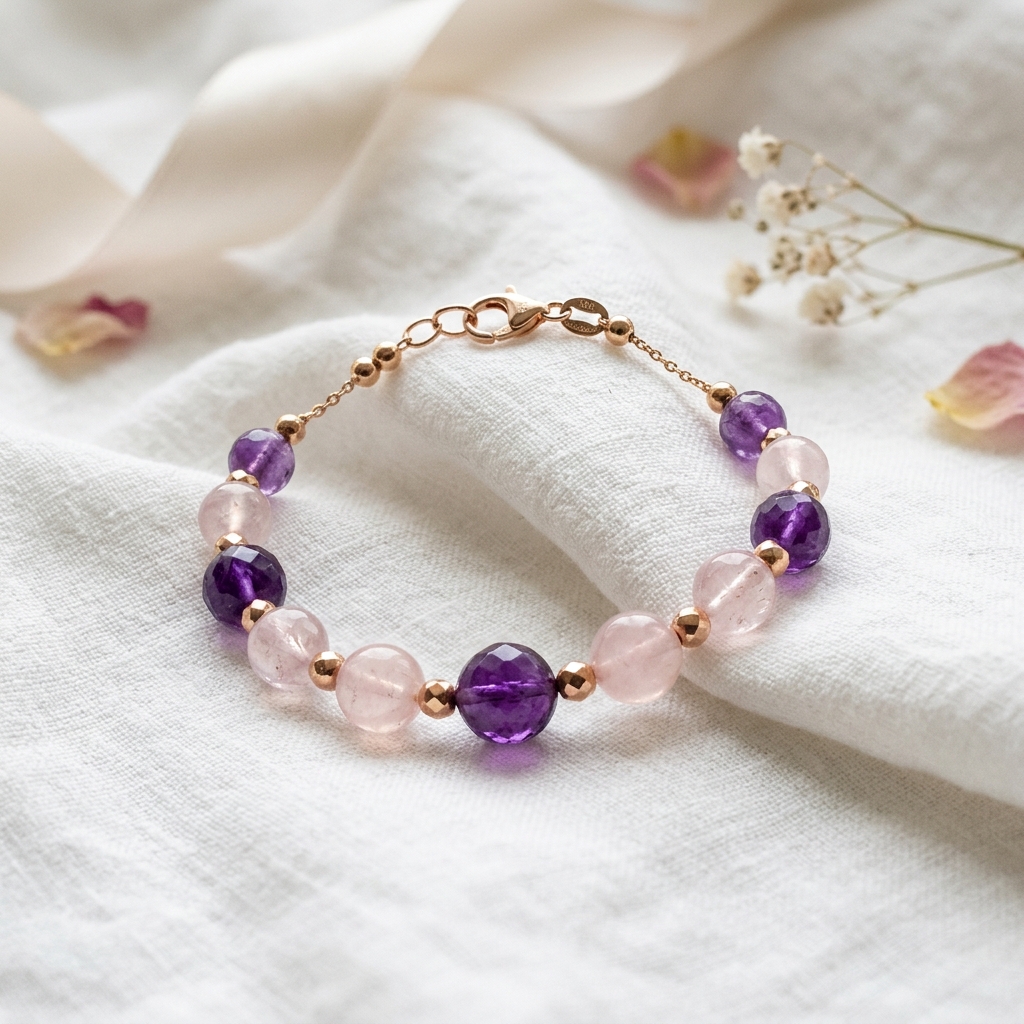Amethyst crystal cluster